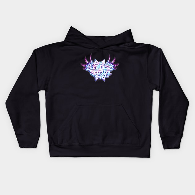 HardStyle HandStyle Kids Hoodie by CreativeOpus